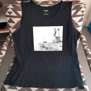 Goodfellow XXL Screen Tank Black AN-0588